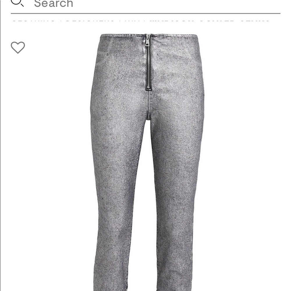 NWT RTA madison Coated Jeans - Picture 3 of 8